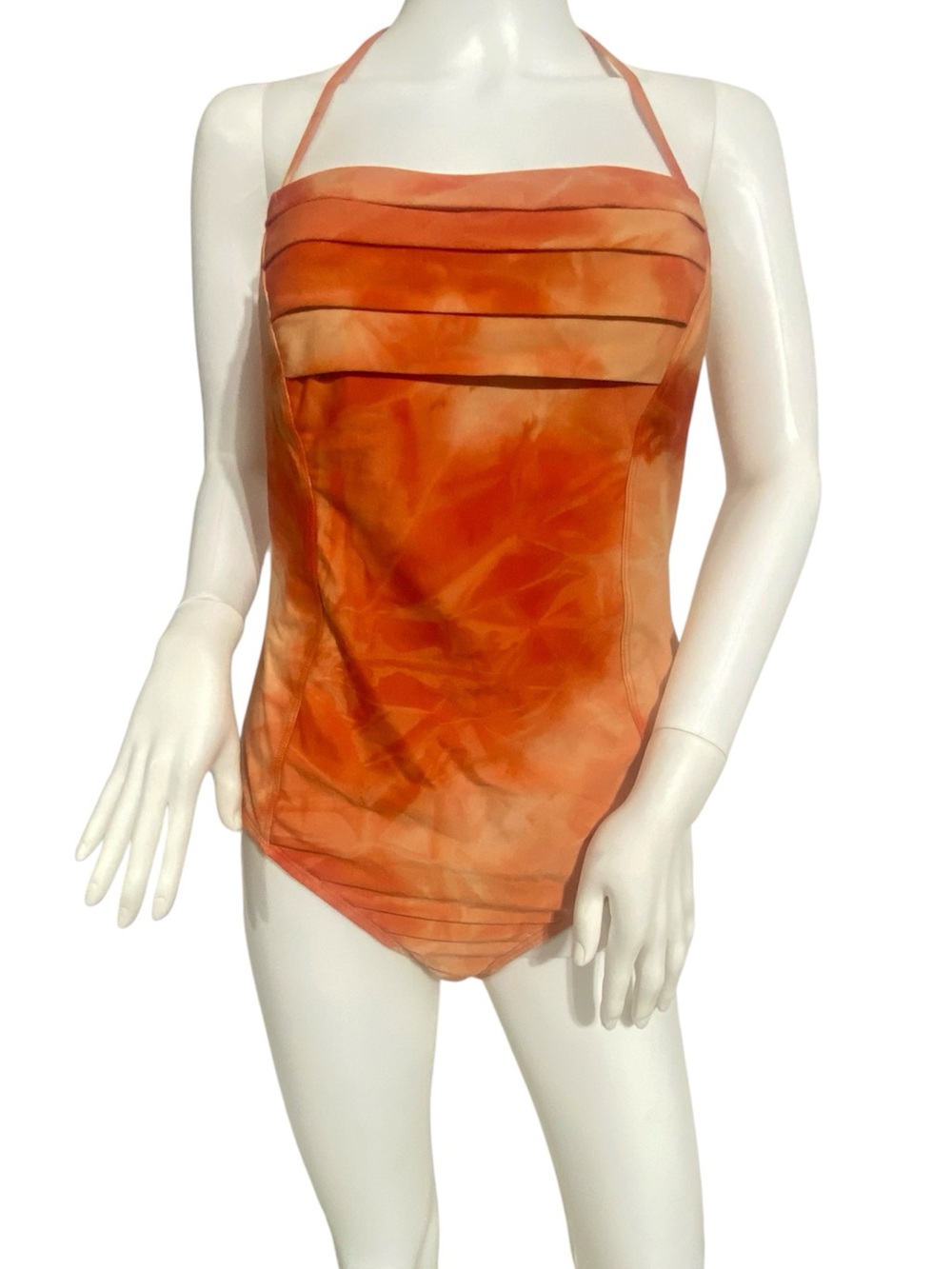 Talbots Tie Dyed One Piece Swimsuit